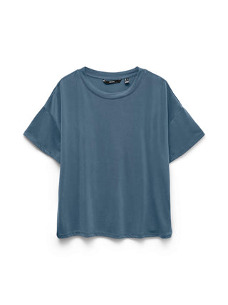 Γυναικεία μπλούζα κοντομάνικη VMFILLI 2/4 TEE JRS Vero Moda 10334654 China Blue NOOS SS26