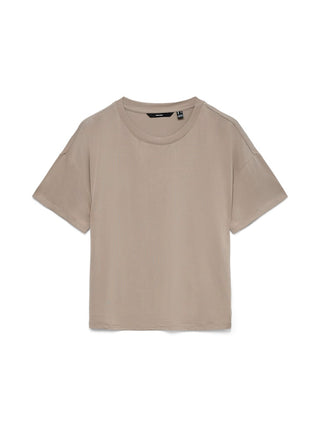 Γυναικεία μπλούζα κοντομάνικη VMFILLI 2/4 TEE JRS Vero Moda 10334654 Moon Rock NOOS SS26