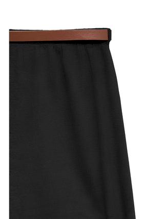 Γυναικεία φούστα VMLUNA ANKLE SKIRT JRS VERO MODA 10342777 BLACK NOOS SS26