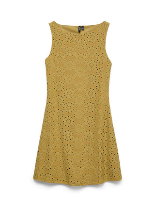 Γυναικείο φόρεμα VMTASSA LIV SL BOAT NECK SHORT DRESS JRS VERO MODA 10344371 WILLOW SS26