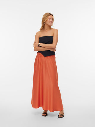 Γυναικεία φούστα VMMIRA ANKLE SKIRT WVN VERO MODA 10345221 LANGOUSTINO SS26