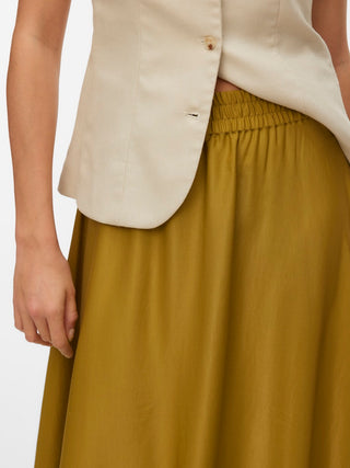 Γυναικεία φούστα VMMIRA ANKLE SKIRT WVN VERO MODA 10345221 WILLOW SS26