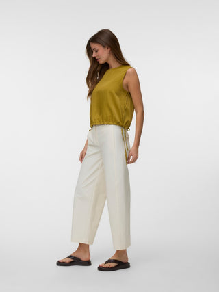 Γυναικείο top VMMIRA SL SHORT TOP WVN VERO MODA 10345224 WILLOW SS26