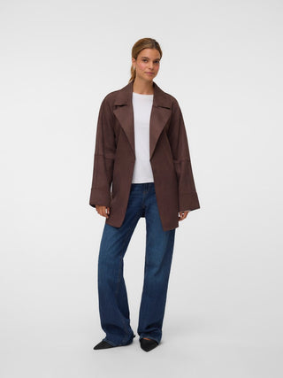 Γυναικεία ζακέτα VMJOSELINA JACKET VERO MODA 10346397 COFFEE BEAN W26/27