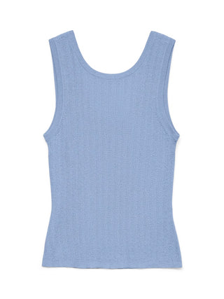 Γυναικείο top VMSECRET SHORE 2 WAY SL U-BACK TOP SE LX VERO MODA 10342597 Brunnera Blue SS26