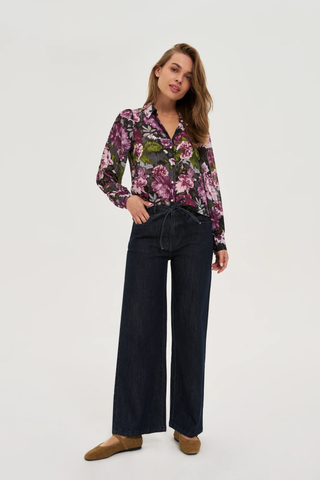 Γυναικείο πουκάμισο MOODO Z-KO-4807 BLACK W25/26