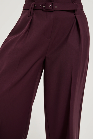 Γυναικείο παντελόνι MOODO Z-SP-4830 BORDAUX W25/26