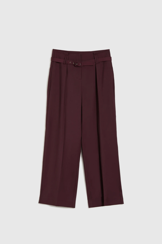 Γυναικείο παντελόνι MOODO Z-SP-4830 BORDAUX W25/26
