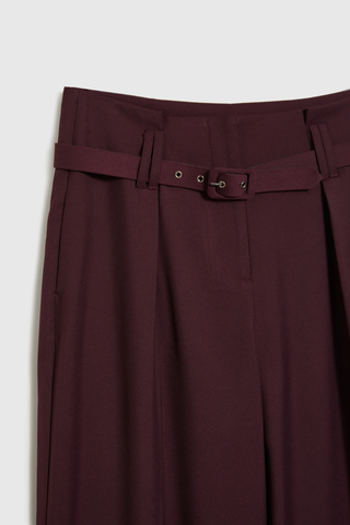 Γυναικείο παντελόνι MOODO Z-SP-4830 BORDAUX W25/26