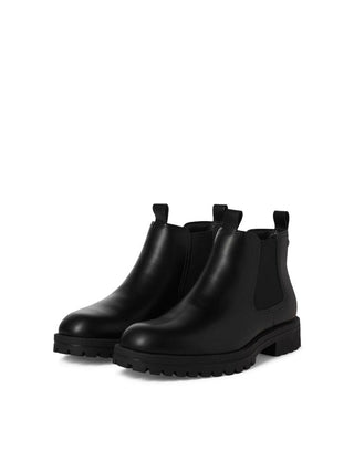 Ανδρικά μποτάκια JFWCAMDEN PU CHELSEA BOOT JACK & JONES 12262823 Anthracite W24/25 - urbans.gr