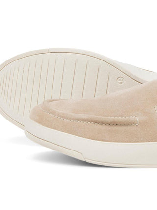 Ανδρικά παπούτσια Suede Loafers Slip - On JACK & JONES 12228939 Sand - urbans.gr