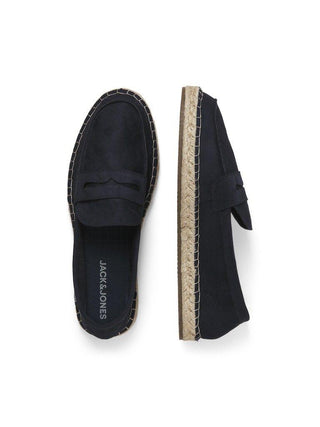 Ανδρικές Εσπαντρίγιες 100% Polyester JFWSCHERLOCK ESPADRILLE LOAFER JACK & JONES 12257226 Navy Blazer S 24 - urbans.gr