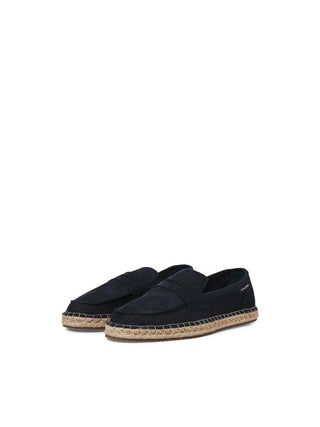 Ανδρικές Εσπαντρίγιες 100% Polyester JFWSCHERLOCK ESPADRILLE LOAFER JACK & JONES 12257226 Navy Blazer S 24 - urbans.gr