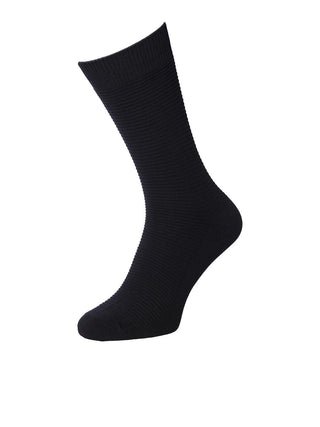 Ανδρικές κάλτσες 3 - PACK COTTON SOCK FIPO JACK & JONES 12022977 BLACK NOOS S 24 - urbans.gr