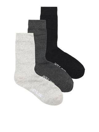 Ανδρικές κάλτσες 3 PACK JACDAVID SOCKS GIFTBOX JACK & JONES 12267067 Black W24/25 - urbans.gr