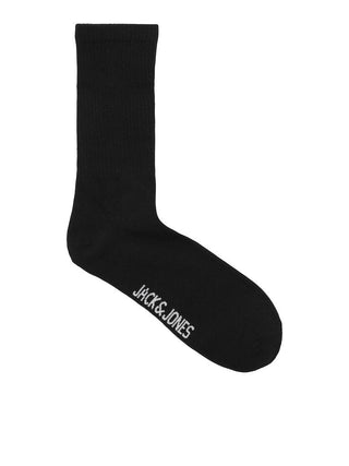 Ανδρικές κάλτσες JACBASIC TENNIS SOCK 5 PACK JACK & JONES 12254955 Black S 24 - urbans.gr