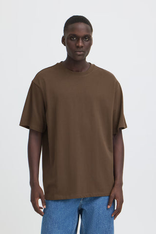 Ανδρικό t-shirt  BHFISHER OVERSIZE TEE BLEND 20718772 BROWN W26/27