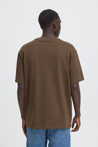 Ανδρικό t-shirt  BHFISHER OVERSIZE TEE BLEND 20718772 BROWN W26/27
