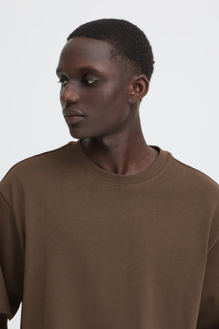 Ανδρικό t-shirt  BHFISHER OVERSIZE TEE BLEND 20718772 BROWN W26/27