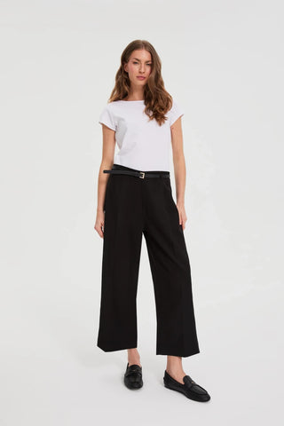 Γυναικείο παντελόνι MOODO Z-SP-4835 BLACK W25/26