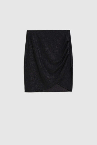 Γυναικεία φούστα MOODO Z-SC-4812 BLACK W25/26