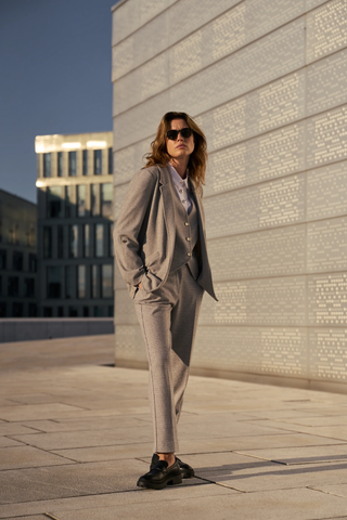 Γυναικείο παντελόνι MOODO Z-SP-4810 GREY W25/26