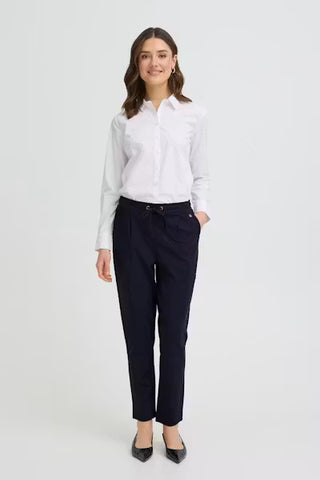 Γυναικείο παντελόνι FRANSA 20605622 DARK BLUE SS26