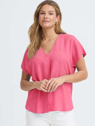 Γυναικεία μπλούζα κοντομάνικη JETT FRANSA 20617561 FUCHSIA SS26
