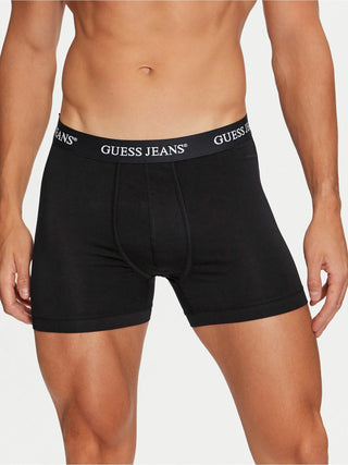 Ανδρικό μποξεράκι 3 PACK GUESS M4BZ45K6YW1 BLACK/BLUE SS26