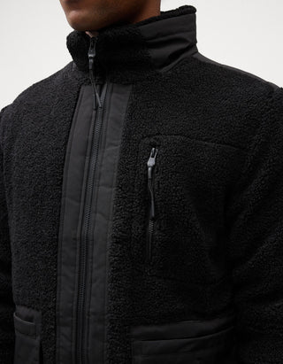 Ανδρικό μπουφάν INDICODE 55-768 BLACK W25/26