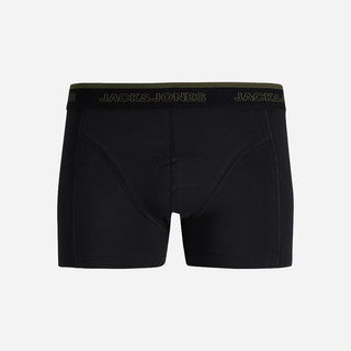 Ανδρικό μποξεράκι JACADRIAN SOLID TRUNKS 3 PACK JACK&JONES 12300849 WINDSOR WINE W26/27