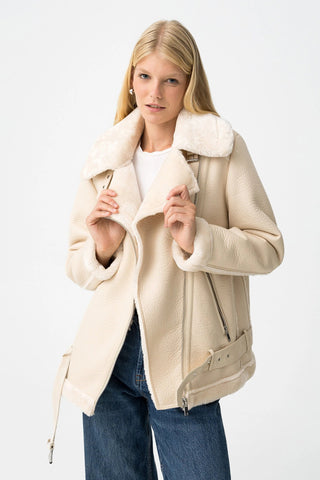 Γυναικείο Jacket TIFFOSI 10062008 ECRU W25/26