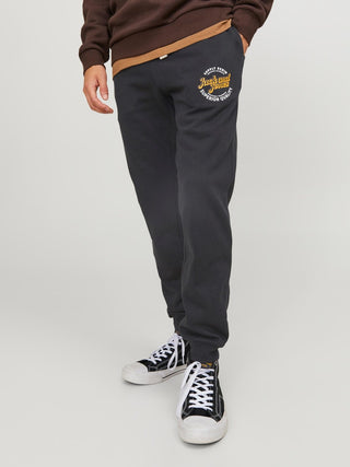 Ανδρικό παντελόνι φόρμας JPSTGORDON JJMIKK SWEAT PANT NAFA JACK & JONES 12236876 Black W 23/24