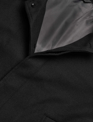 Ανδρικό παλτό JJEHARRIS SHORT COAT SN Jack & Jones 12278836 Black W25/26