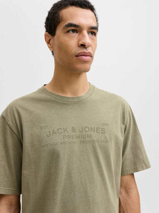 Ανδρικό t-shirt JPRBLUAIDEN SS TEE Jack & Jones 12293014 Winter Moss SS26