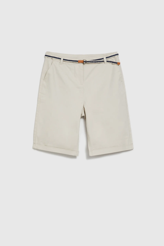 Γυναικείο σορτς MOODO L-SH-4600 BEIGE SS25