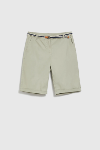 Γυναικείο σορτς MOODO L-SH-4600 OLIVE SS25