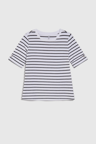 Γυναικεία μπλούζα κοντομάνικη MOODO L-TS-4608 BLACK SS25