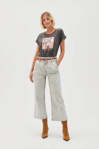 Γυναικείο τζιν MOODO L-JE-4607 GREY SS25