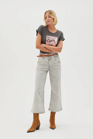 Γυναικείο τζιν MOODO L-JE-4607 GREY SS25