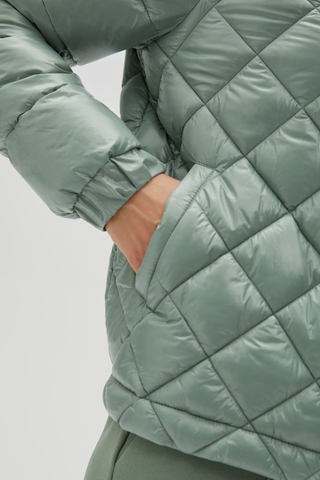 Γυναικείο μπουφάν MOODO L-KU-4606 OLIVE SS25