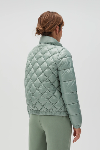 Γυναικείο μπουφάν MOODO L-KU-4606 OLIVE SS25