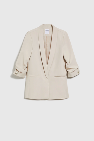 Γυναικείο σακάκι MOODO L-MR-4604 BEIGE SS25