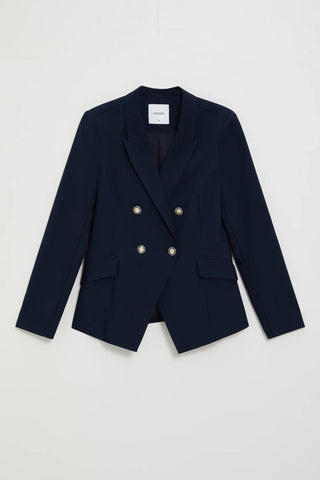 Γυναικείο σακάκι MOODO L-MR-4925 NAVY SS26