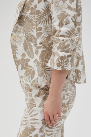 Γυναικείο σακάκι MOODO L-MR-4603 OFF WHITE SS25