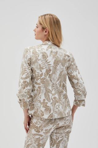 Γυναικείο σακάκι MOODO L-MR-4603 OFF WHITE SS25