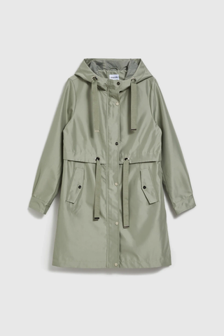 Γυναικεία καπαρντίνα MOODO L-KU-4602 OLIVE SS25