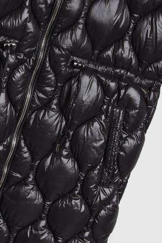 Γυναικείο μπουφάν αμάνικο MOODO Z-KA-4800 BLACK W25/26