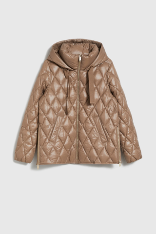 Γυναικείο μπουφάν MOODO Z-KU-4802 COFFEE W25/26