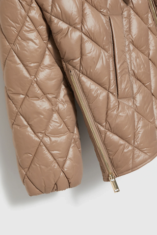 Γυναικείο μπουφάν MOODO Z-KU-4802 COFFEE W25/26